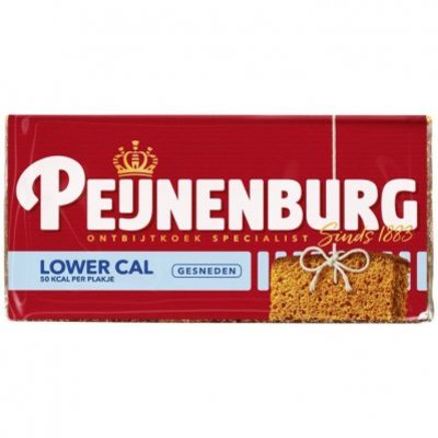 Peijnenburg Ontbijtkoek lower cal gesneden